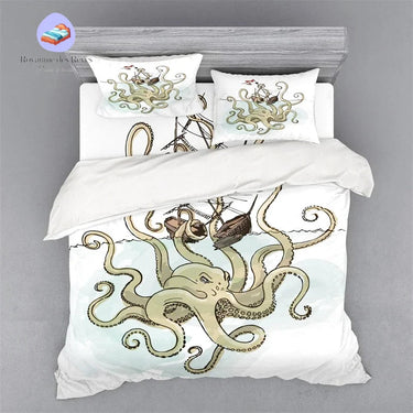 Housse de Couette Pirate Monstre